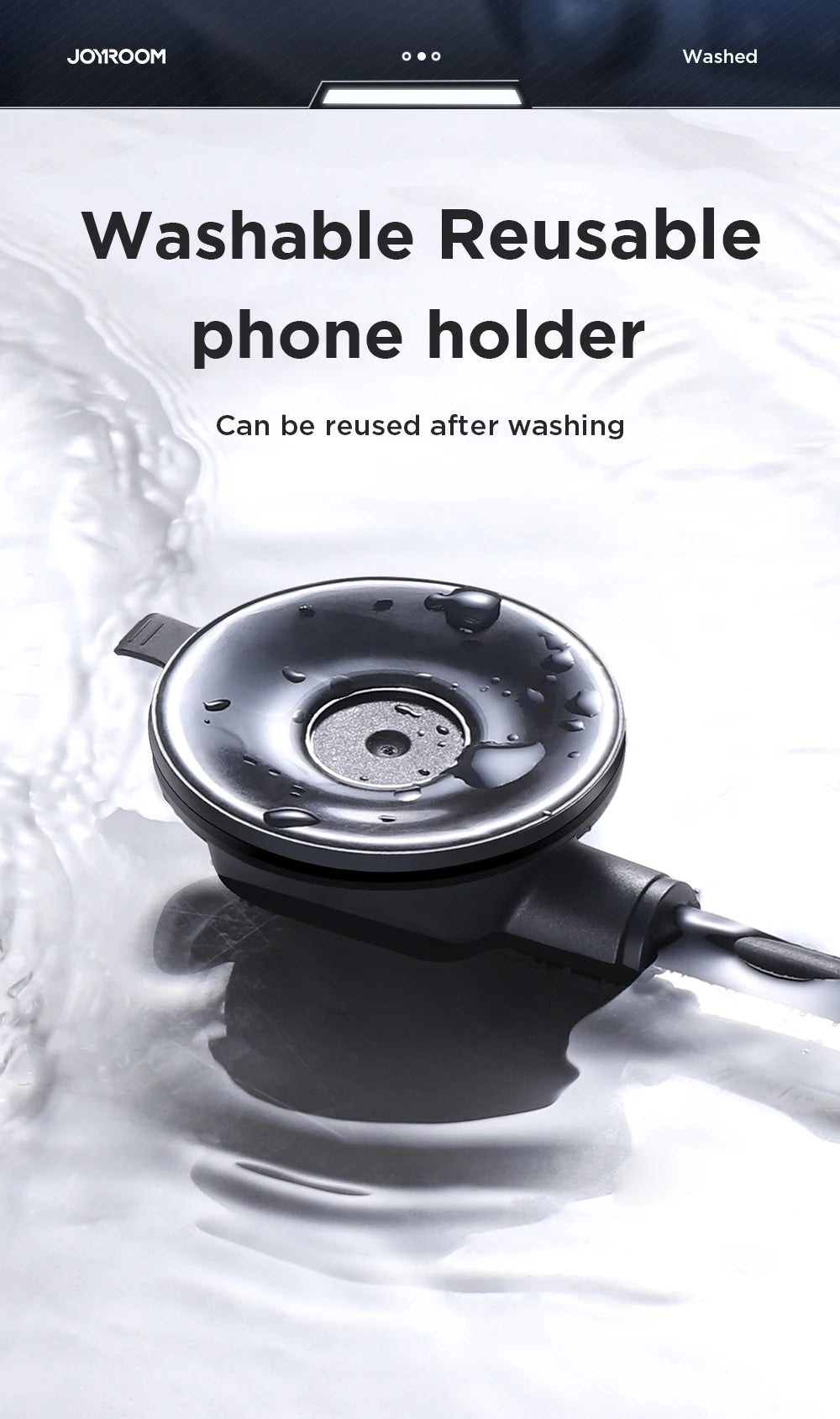 360° Car Phone Holder — Universal Dashboard Mount